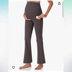 Maternity flare pants